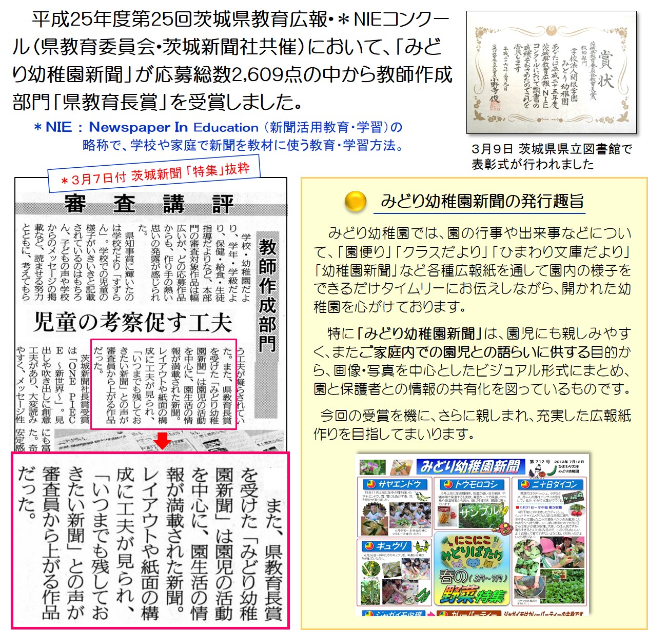 学校法人関根学園 みどり幼稚園 茨城県水戸市