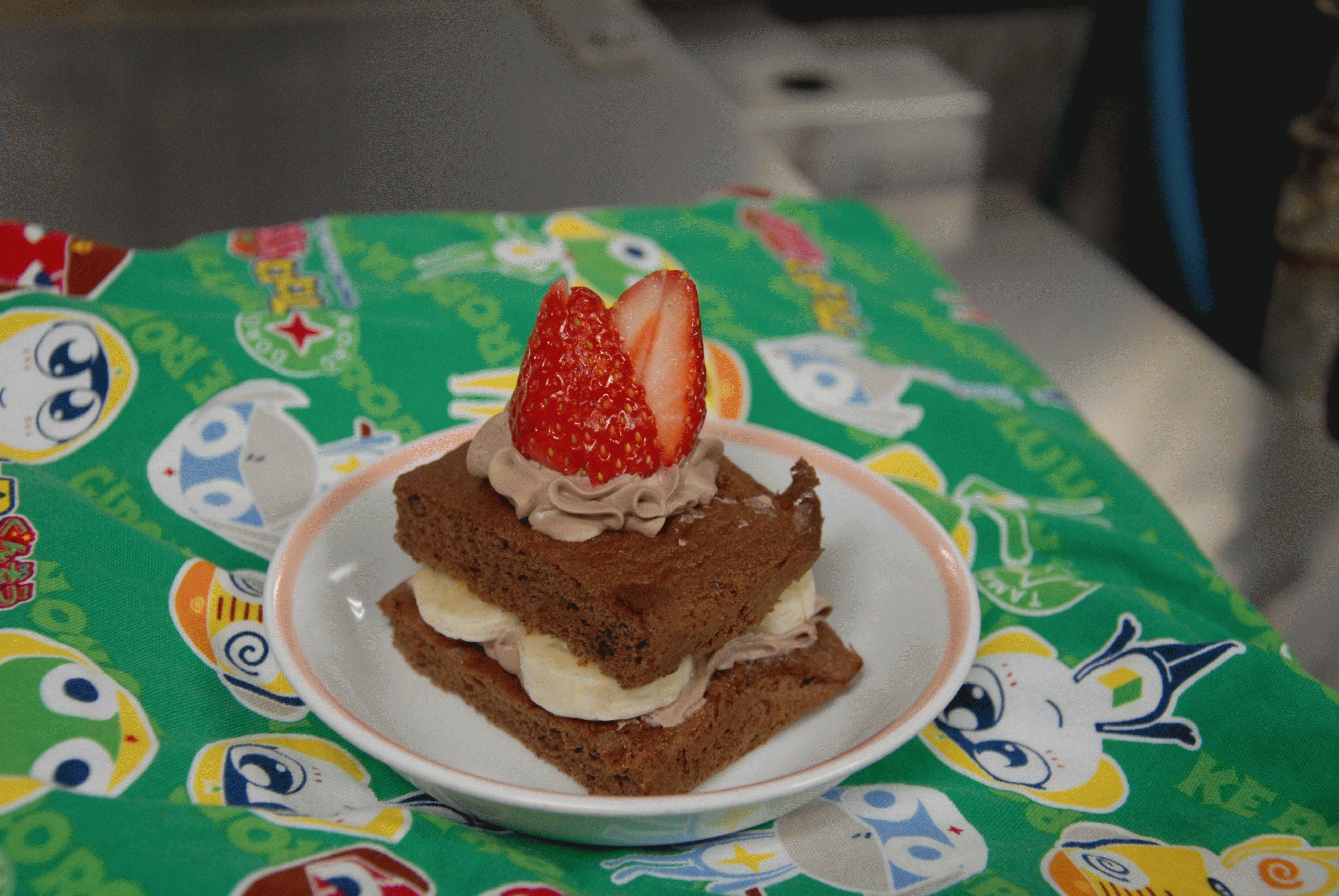 チョコレートショートケーキ完成 社会福祉法人みたけ会 みたけ保育園